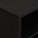 Cabinet TV cu raft Negru 80 x 33 x 46 cm Lemn de mango solid - WALTI WALTI