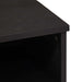 Cabinet TV cu sertar Negru 100 x 33 x 46 cm Lemn de mango solid - WALTI WALTI