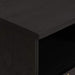 Cabinet TV cu sertar Negru 100 x 33 x 46 cm Lemn de mango solid - WALTI WALTI