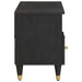 Cabinet TV cu sertar Negru 100 x 33 x 46 cm Lemn de mango solid - WALTI WALTI