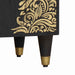 Dulap de chiuvetă Negru 62 x 33 x 58 cm Lemn de mango solid - WALTI WALTI