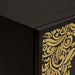 Dulap de perete Negru 38 x 33 x 48 cm Lemn de mango solid - WALTI WALTI