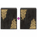 Dulap de perete Negru 38 x 33 x 48 cm Lemn de mango solid - WALTI WALTI