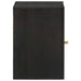 Dulap de perete Negru 38 x 33 x 48 cm Lemn de mango solid - WALTI WALTI