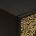 Dulap de Baie cu ușă Negru 38 x 33 x 58 cm Lemn de mango solid - WALTI WALTI