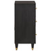 Bufet cu sertar Negru 40 x 33 x 75 cm Lemn de mango solid - WALTI WALTI