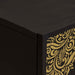 Bufet cu raft cu ușă Negru 60 x 33 x 75 cm Lemn de mango solid - WALTI WALTI