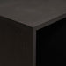 Bufet cu raft cu ușă Negru 80 x 33 x 75 cm Lemn de mango solid - WALTI WALTI