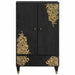 Bufet cu sertar Negru 60 x 33 x 100 cm Lemn de mango solid - WALTI WALTI