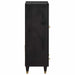 Bufet cu sertar Negru 60 x 33 x 100 cm Lemn de mango solid - WALTI WALTI