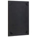 Oglindă pentru baie Negru și argintiu 70 x 50 x 2,5 cm - WALTI WALTI