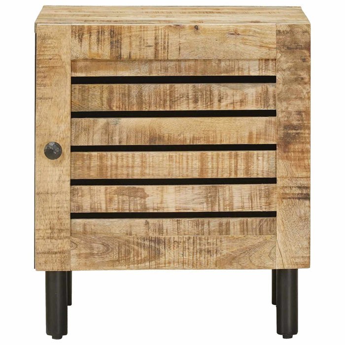 Noptieră 2 buc. natural 40 x 33 x 46 cm Lemn de mango solid WALTI