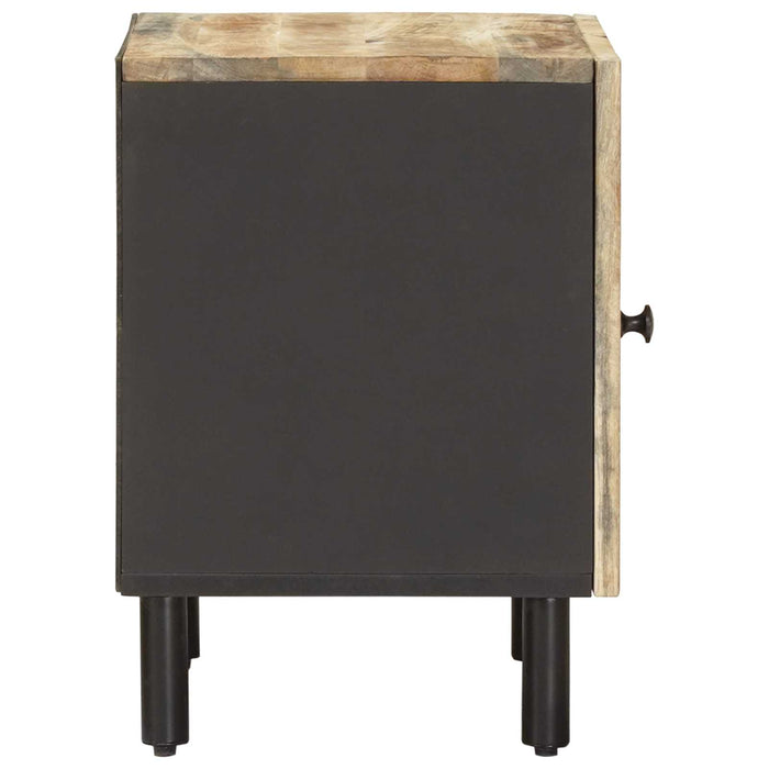 Noptieră 2 buc. natural 40 x 33 x 46 cm Lemn de mango solid WALTI