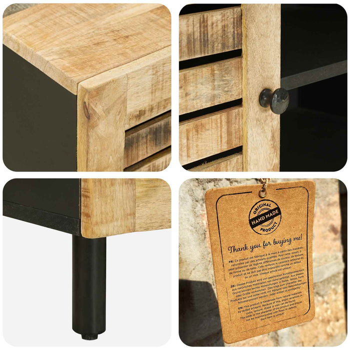 Dulapuri de depozitare natural 105 x 33 x 46 cm WALTI