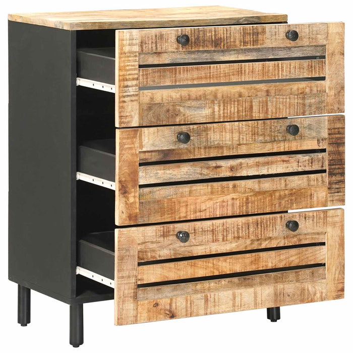 Dulapuri de depozitare 60 x 33 x 75 cm Lemn de mango solid WALTI