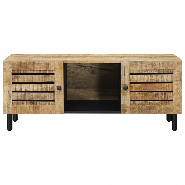 Masă de cafea natural 100 x 54 x 40 cm Lemn de mango solid WALTI