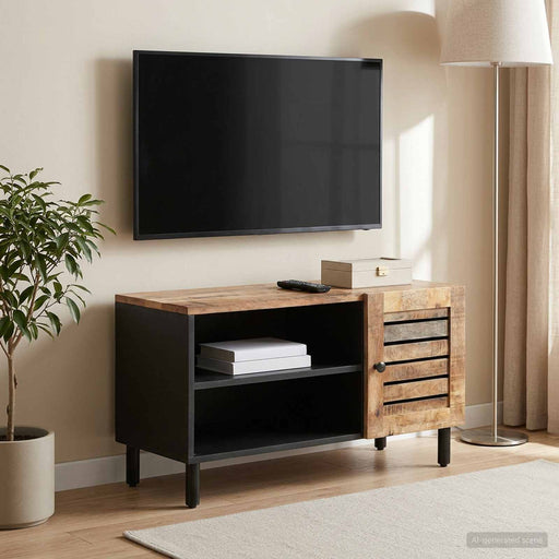 Dulapuri de depozitare natural 80 x 33 x 46 cm - WALTI WALTI
