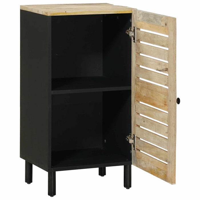 Dulap de depozitare natural 40 x 33 x 75 cm Lemn de mango solid WALTI
