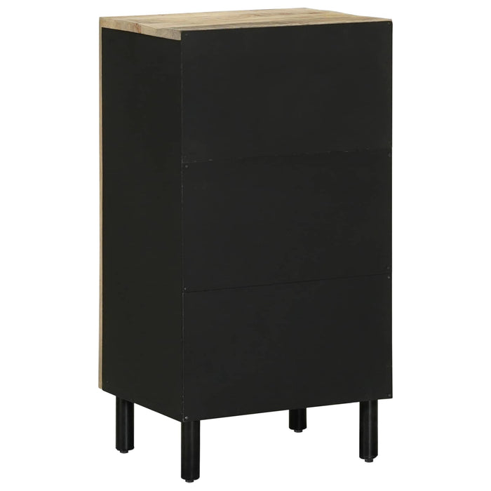 Dulap de depozitare natural 40 x 33 x 75 cm Lemn de mango solid WALTI