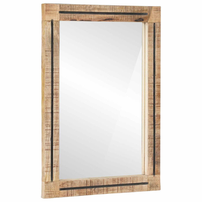 Oglindă Pe perete Maro și negru 70 x 50 x 3 cm Sticlă WALTI