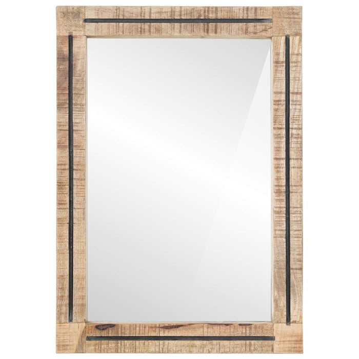 Oglindă Pe perete Maro și negru 70 x 50 x 3 cm Sticlă WALTI