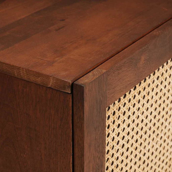 Dulap de noapte Maro 40 x 33,5 x 46 cm Lemn masiv de acacia - WALTI WALTI