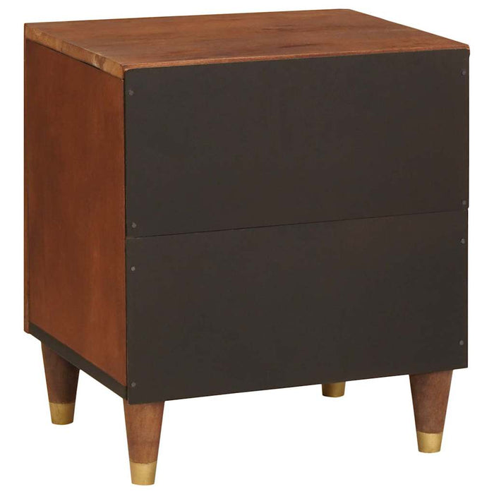Dulap de noapte Maro 40 x 33,5 x 46 cm Lemn masiv de acacia - WALTI WALTI