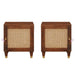 Dulap de noapte 2 pcs Maro 40 x 33,5 x 46 cm - WALTI WALTI