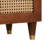 Cabinet TV cu raft Maro 105 x 33,5 x 46 cm Lemn de mango solid - WALTI WALTI