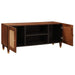 Cabinet TV cu raft Maro 105 x 33,5 x 46 cm Lemn de mango solid - WALTI WALTI