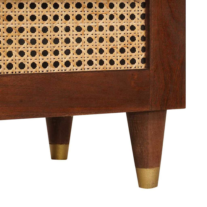 Cabinet TV cu sertar Maro 70 x 33,5 x 46 cm Lemn de mango solid - WALTI WALTI