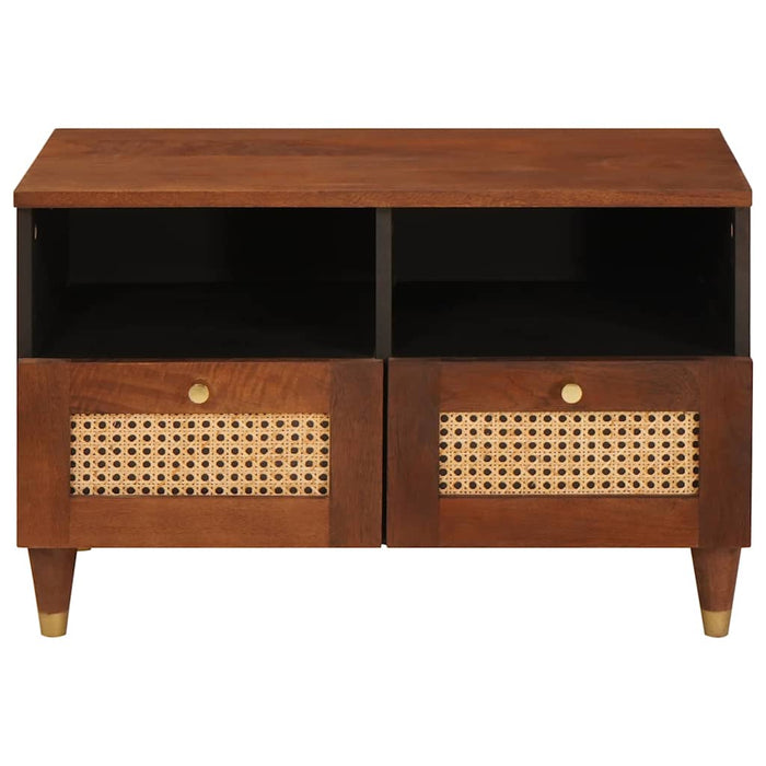 Cabinet TV cu sertar Maro 70 x 33,5 x 46 cm Lemn de mango solid - WALTI WALTI