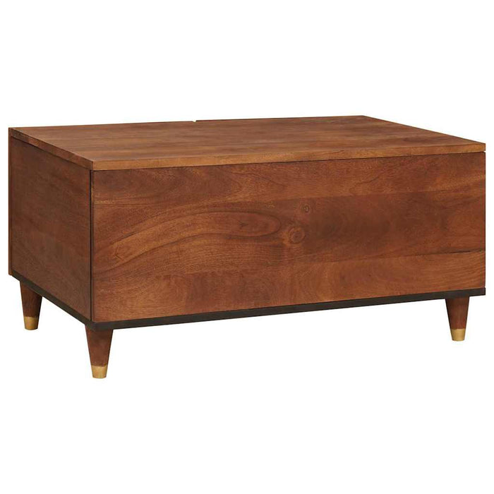 Masă de cafea 80 x 50 x 40 cm Lemn de mango solid - WALTI WALTI