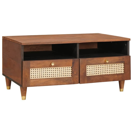 Masă de cafea cu sertar 80 x 54 x 40 cm Lemn de mango solid - WALTI WALTI