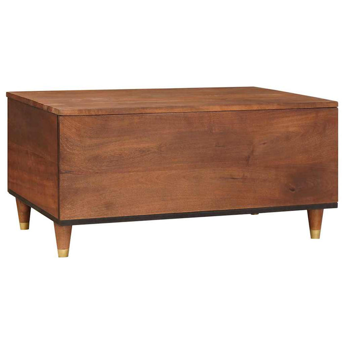 Masă de cafea cu sertar 80 x 54 x 40 cm Lemn de mango solid - WALTI WALTI
