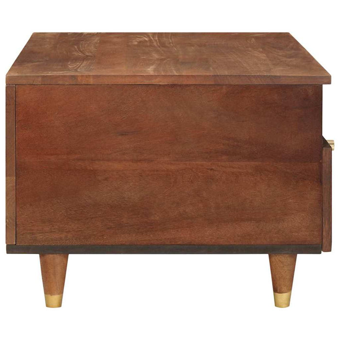 Masă de cafea cu sertar 80 x 54 x 40 cm Lemn de mango solid - WALTI WALTI