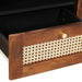 Cabinet TV cu raft Maro 105 x 33,5 x 46 cm Lemn de mango solid - WALTI WALTI