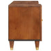 Cabinet TV cu raft Maro 105 x 33,5 x 46 cm Lemn de mango solid - WALTI WALTI