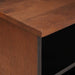 Cabinet TV cu raft Maro 100 x 33,5 x 46 cm Lemn de mango solid - WALTI WALTI