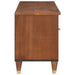 Cabinet TV cu raft Maro 100 x 33,5 x 46 cm Lemn de mango solid - WALTI WALTI