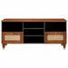 Cabinet TV cu raft Maro 100 x 33,5 x 46 cm Lemn de mango solid - WALTI WALTI
