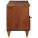 Cabinet TV cu raft Maro 100 x 33,5 x 46 cm Lemn de mango solid - WALTI WALTI