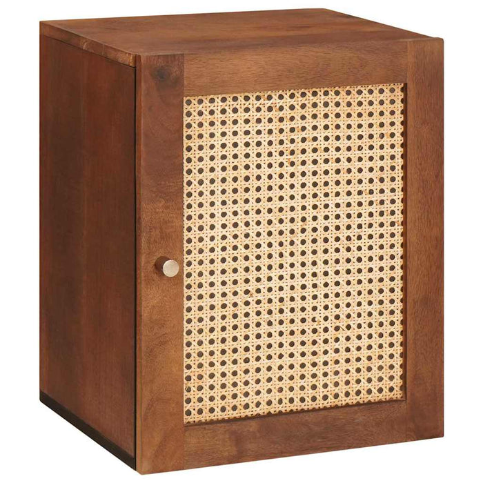 Dulap de Baie cu raft Pe perete cu ușă Maro 38 x 33.5 x 48 cm - WALTI WALTI