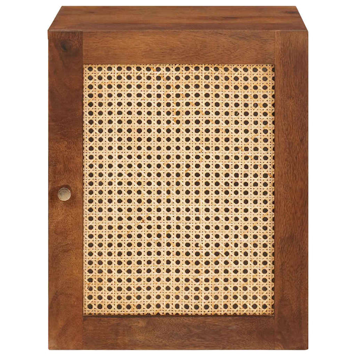 Dulap de Baie cu raft Pe perete cu ușă Maro 38 x 33.5 x 48 cm - WALTI WALTI