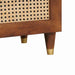 Dulap de Baie cu raft cu depozitare Maro 38 x 33.5 x 58 cm - WALTI WALTI