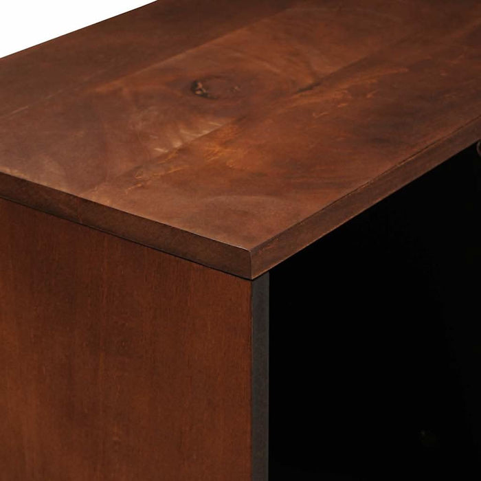 Bufet Maro 80 x 33.5 x 75 cm Ratan și lemn solid de mango - WALTI WALTI