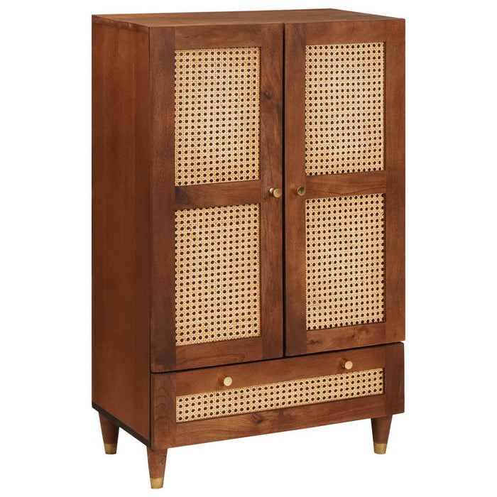 Șifonier Înalt Maro 60 x 33,5 x 100 cm Lemn de mango solid WALTI