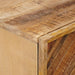 Noptieră 2 pcs Maro 40 x 33,5 x 46 cm Lemn de mango solid - WALTI WALTI