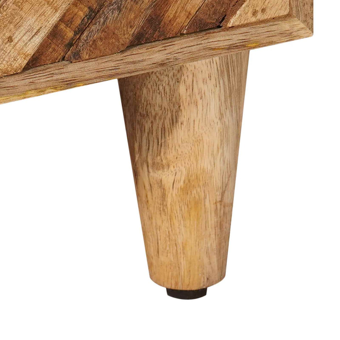 Noptieră 2 pcs Maro 40 x 33,5 x 46 cm Lemn de mango solid - WALTI WALTI