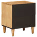 Noptieră 2 pcs Maro 40 x 33,5 x 46 cm Lemn de mango solid - WALTI WALTI
